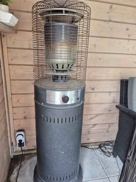 Buitenheater op gas