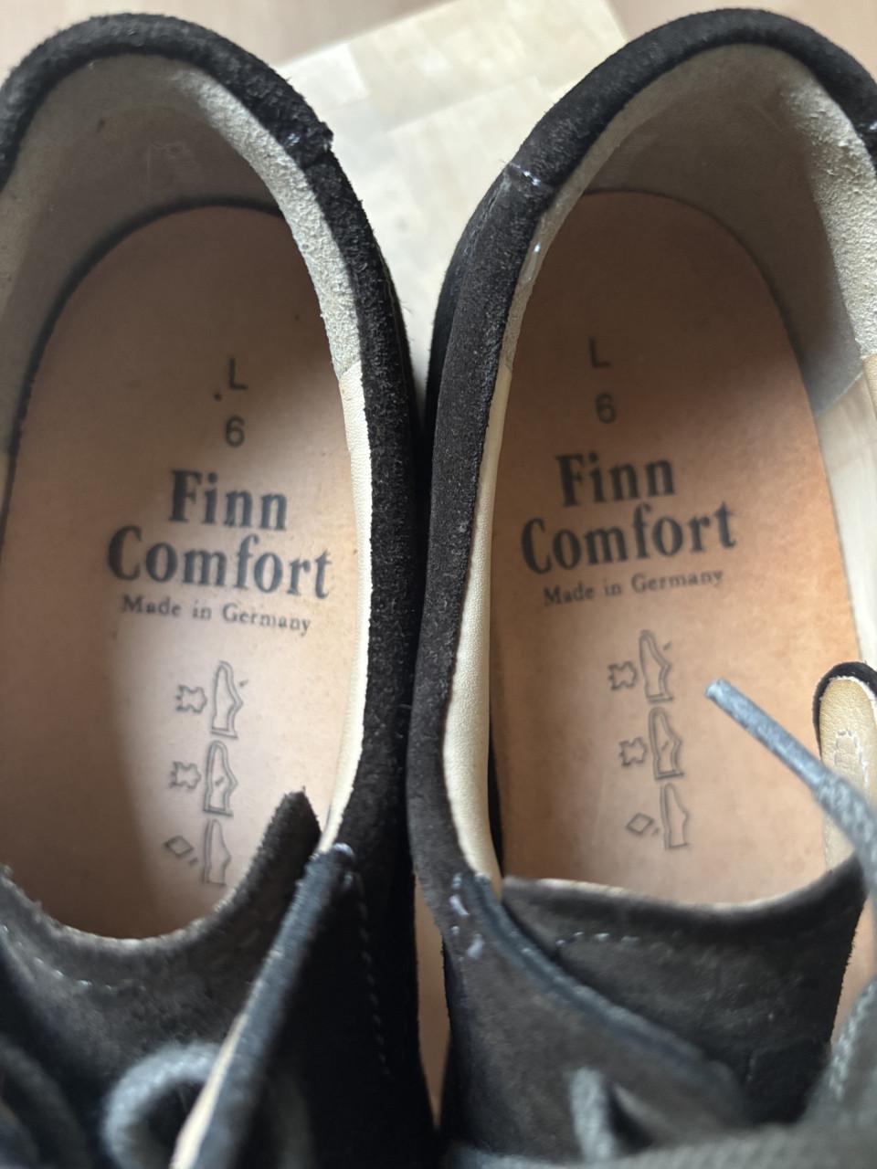 Finn Comfort bruin suède schoenen maat 6  39
