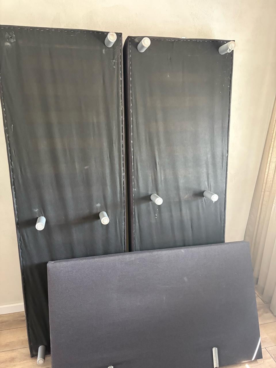 Stoffen bedframe 140 x 210 cm – €75