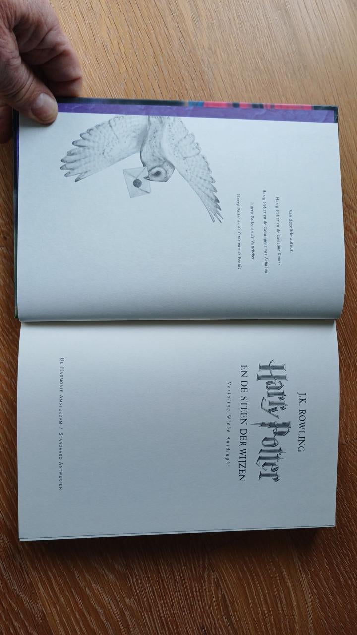 Harry Potter en de Steen der Wijzen (hardcover)