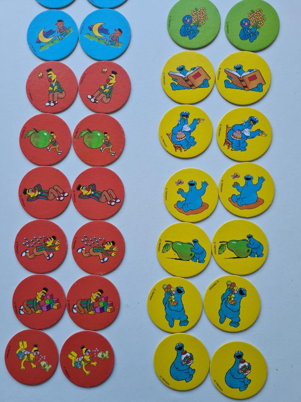 Sesamstraat "Waar zijn Bert en Ernie" geheugenspel. 3-7 jaar