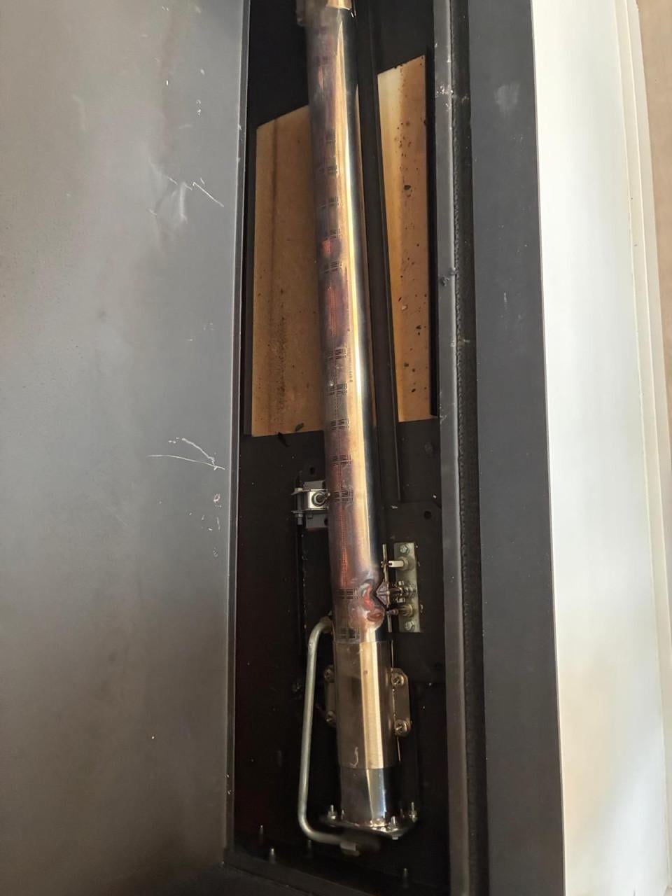 Binnenwerk gaskachel