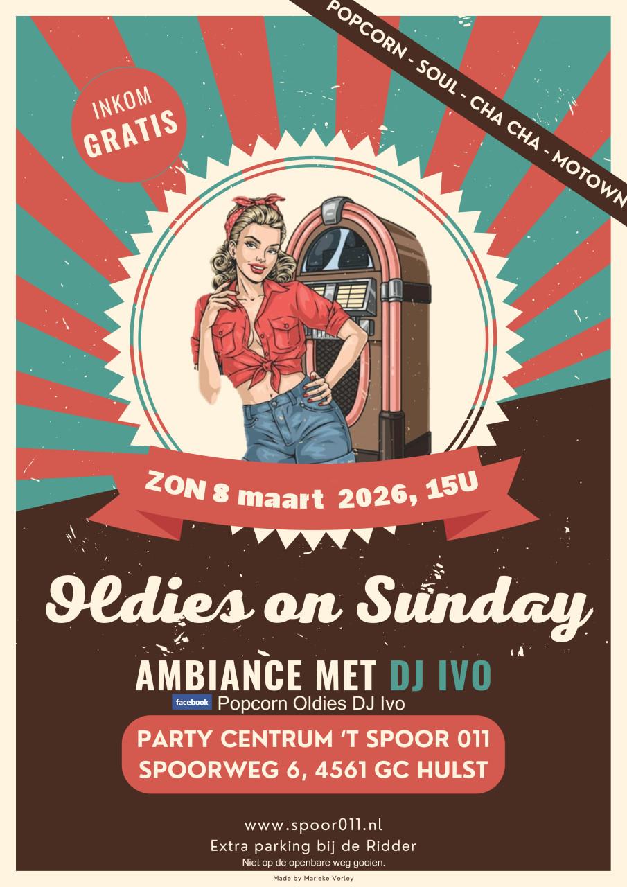 PopcornOldies 2026 party 8 Maart