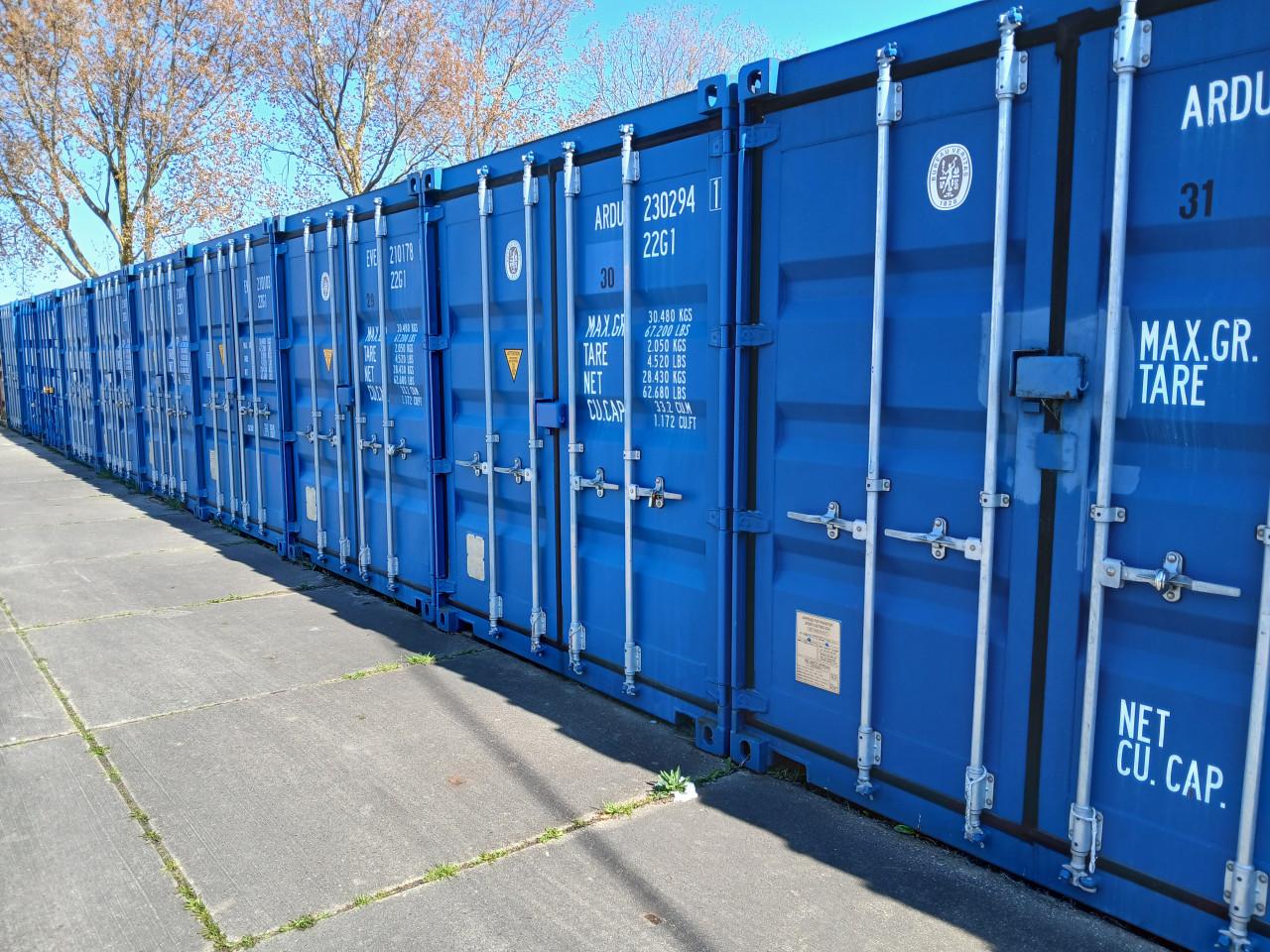 Opslagboxen/container