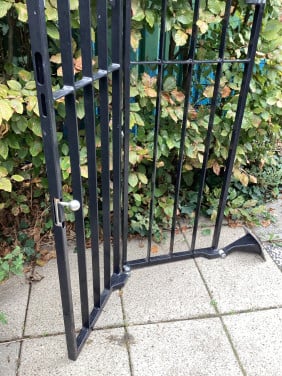 Zeer degelijk hekwerk / tuinpoort