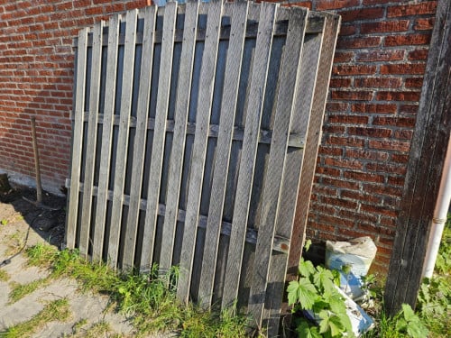 Hardhouten schuttingpanelen