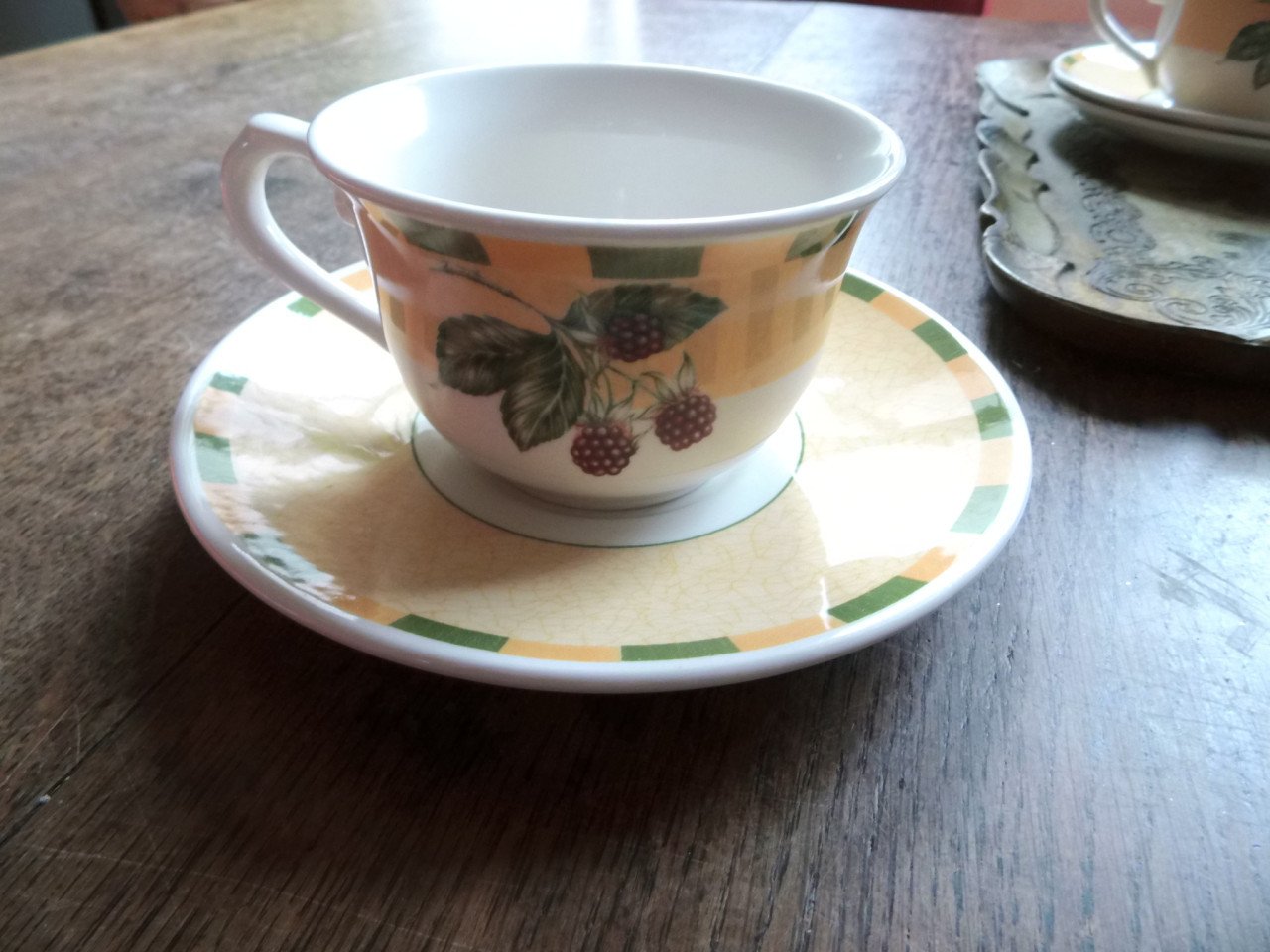 6 Kop en schoteltjes.