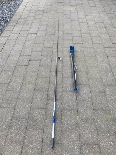 TELESCOOP HENGEL CARBON. (NIEUW)