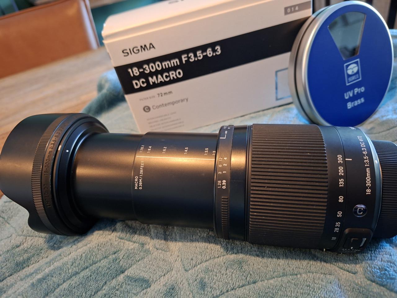 Sigma 18-300 mm F3.5/6.3 DC MACRO - Nikon vakantielens