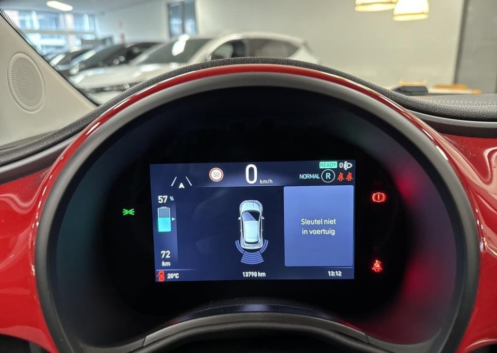 Fiat 500e cabrio red 24 kwh