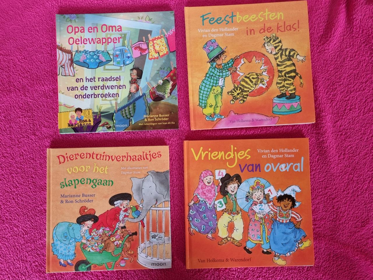 4 voorleesboeken met korte verhalen