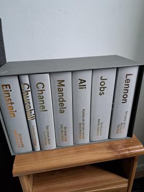 Boekenbox markante mensen,briljante biografieen