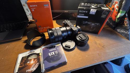 Sony A6400 set + 2 lenzen (8451 clicks) Alleen vandaag €850!