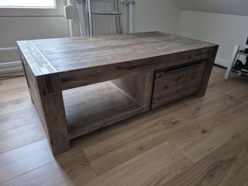 Salontafel met lades, 130x70cm