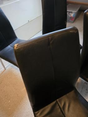 Gratis weg te geven Eetkamerstoelen