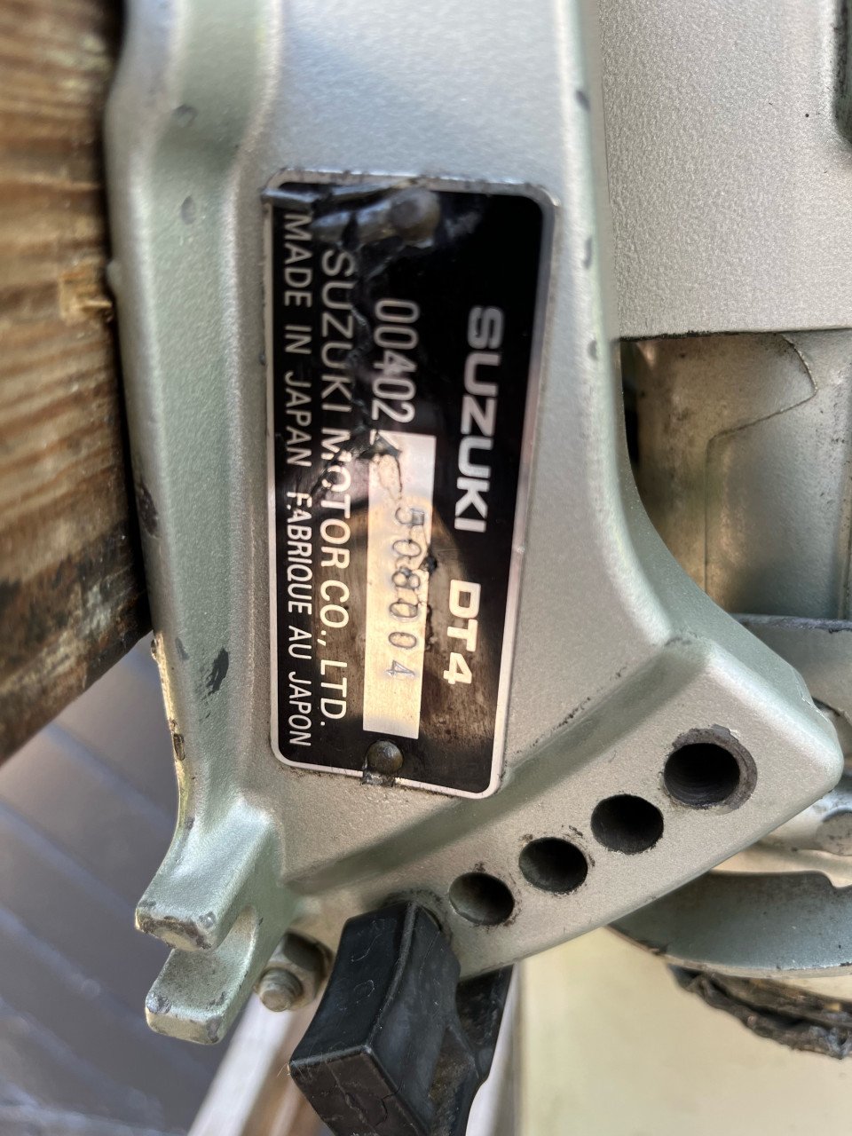Suzuki 4 pk 2-takt buitenboordmotor