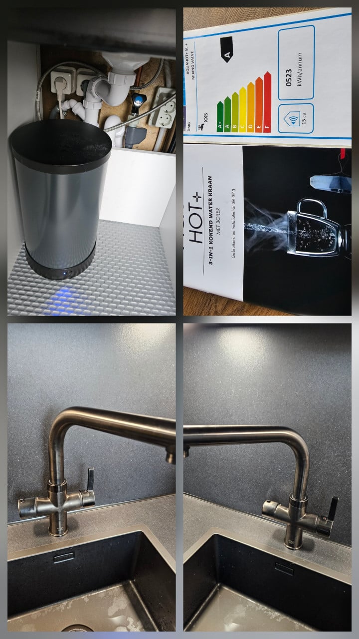 Aqua hot + kraan