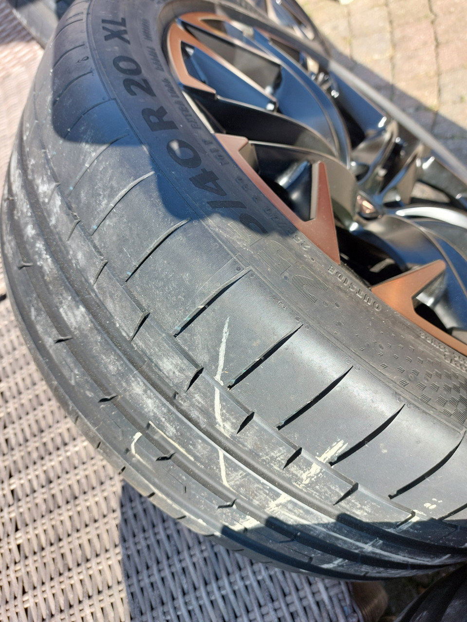 Cupra Terramar Black/Copper Hadron velgenset