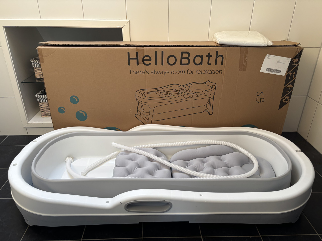 Opvouwbaar bad / HelloBath - In Nieuwstaat