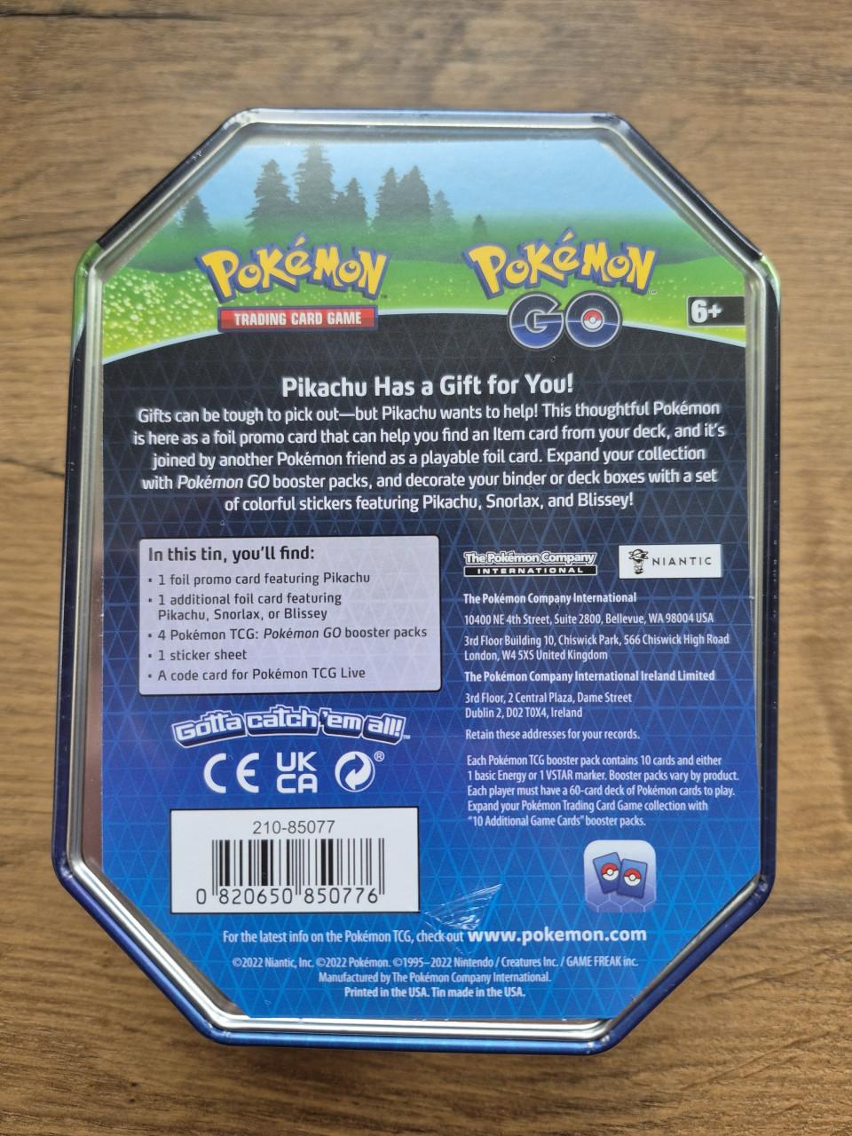 Pokemon Blissey Tin