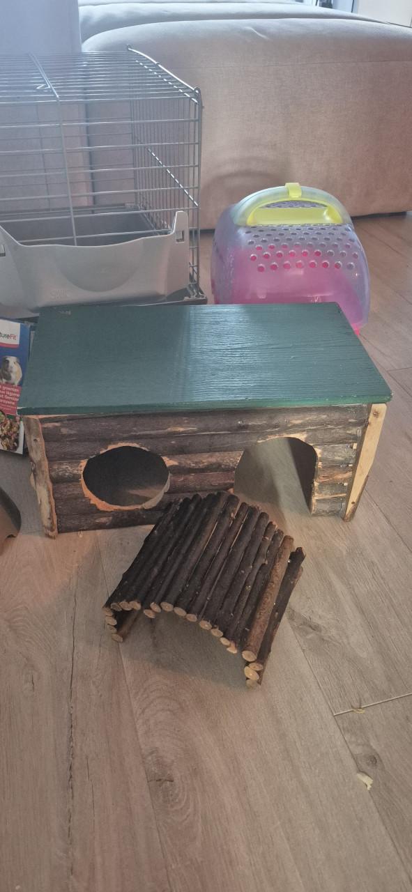 Cavia/konijnenhok met veel extras