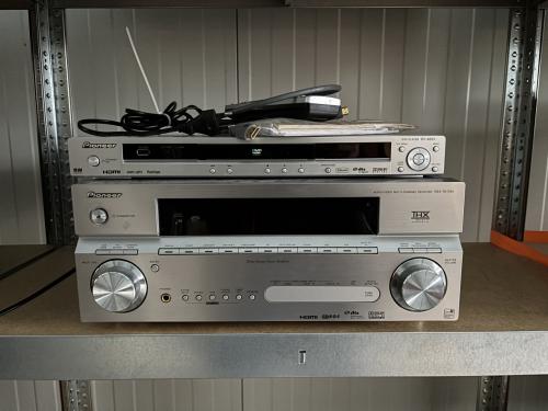 Pioneer versterker + DVD speler
