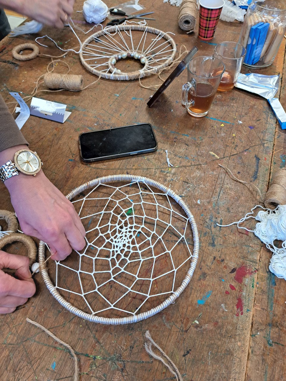 Workshop Dromenvanger maken 8 november 13.00-17.00 uur