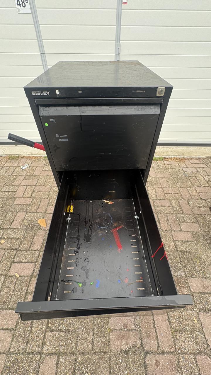 Ladekast hangmappen kast dossierkast metalen kast