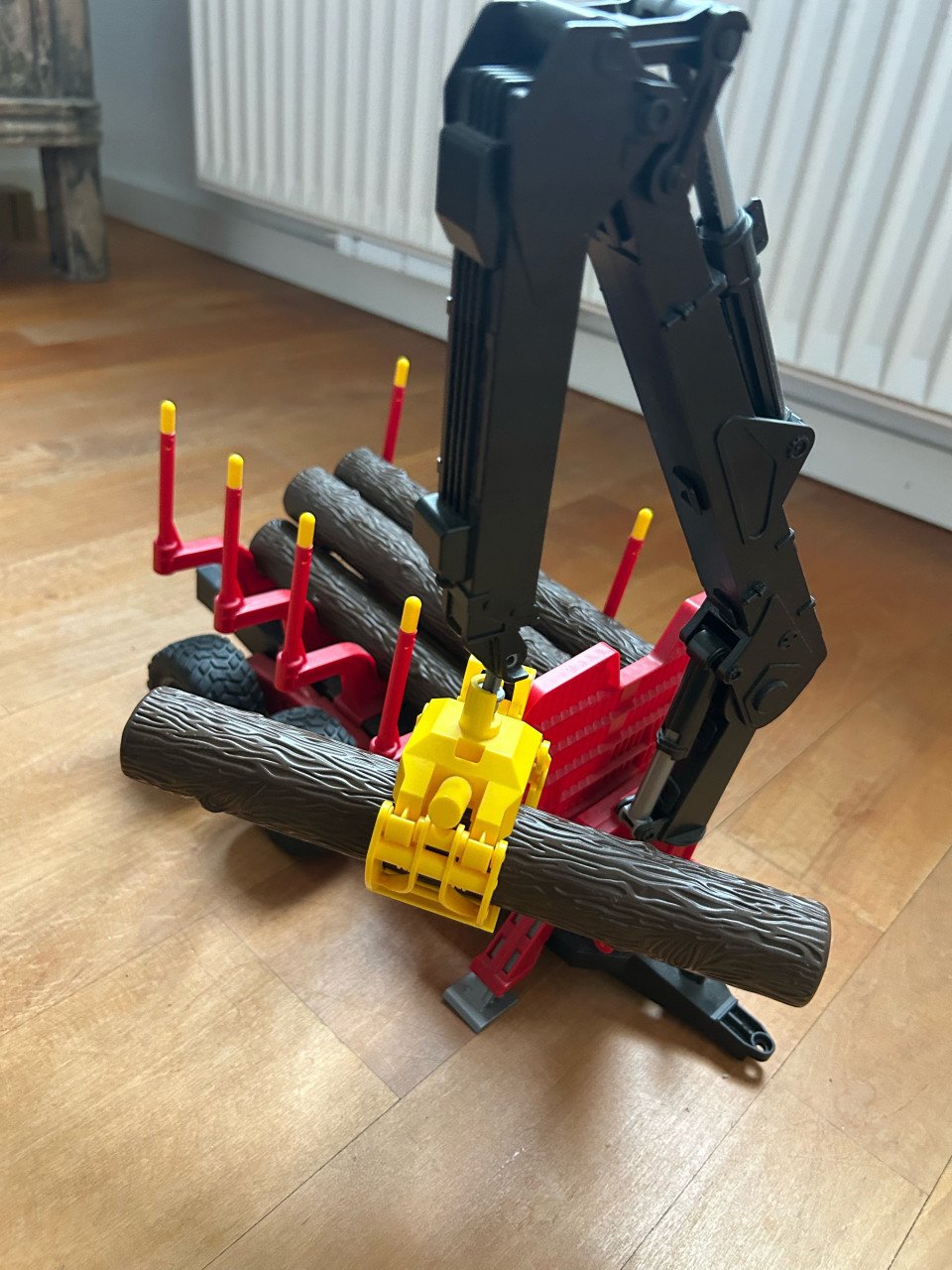 Bruder bosbouw aanhanger