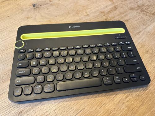 Logitech Bluetooth Multi-Device Keyboard K480 (Qwerty) Zwart