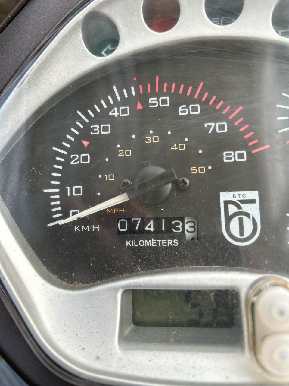 Te koop: BTC RIVA Retro Scooter met windscherm – stijlvolle verschijning!