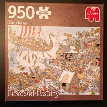 Ravensburger Pieces of History - The Vikings - 950 stukjes compleet