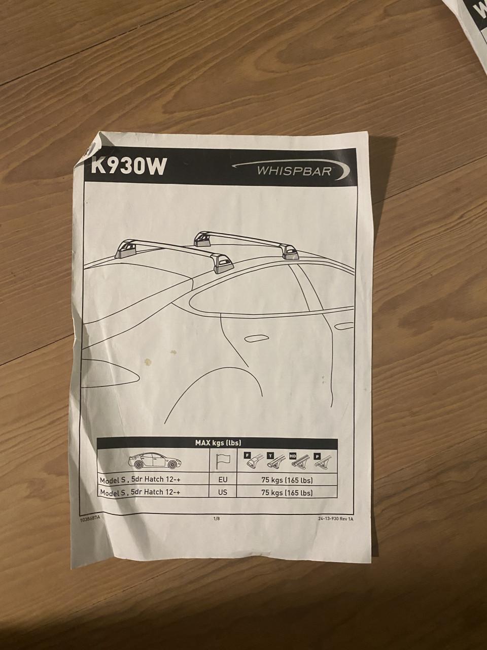 Tesla model S dakdragers en fietsen drager