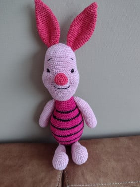 Gehaakte piglet