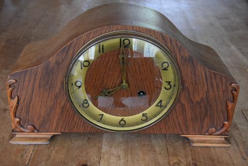 Klok Pendule Junghans Art Deco