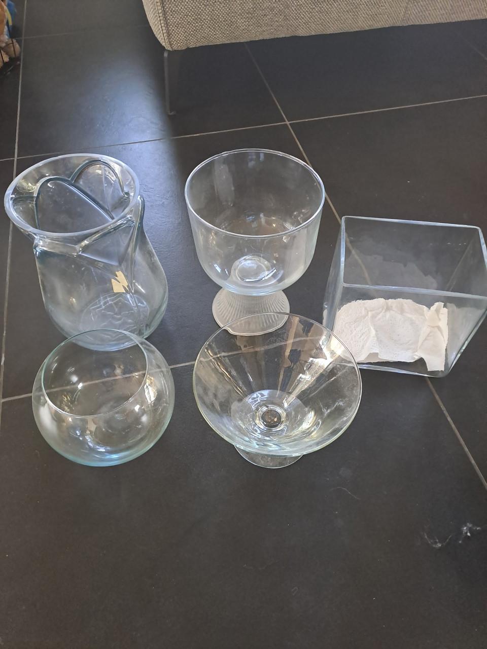Diverse glas werk