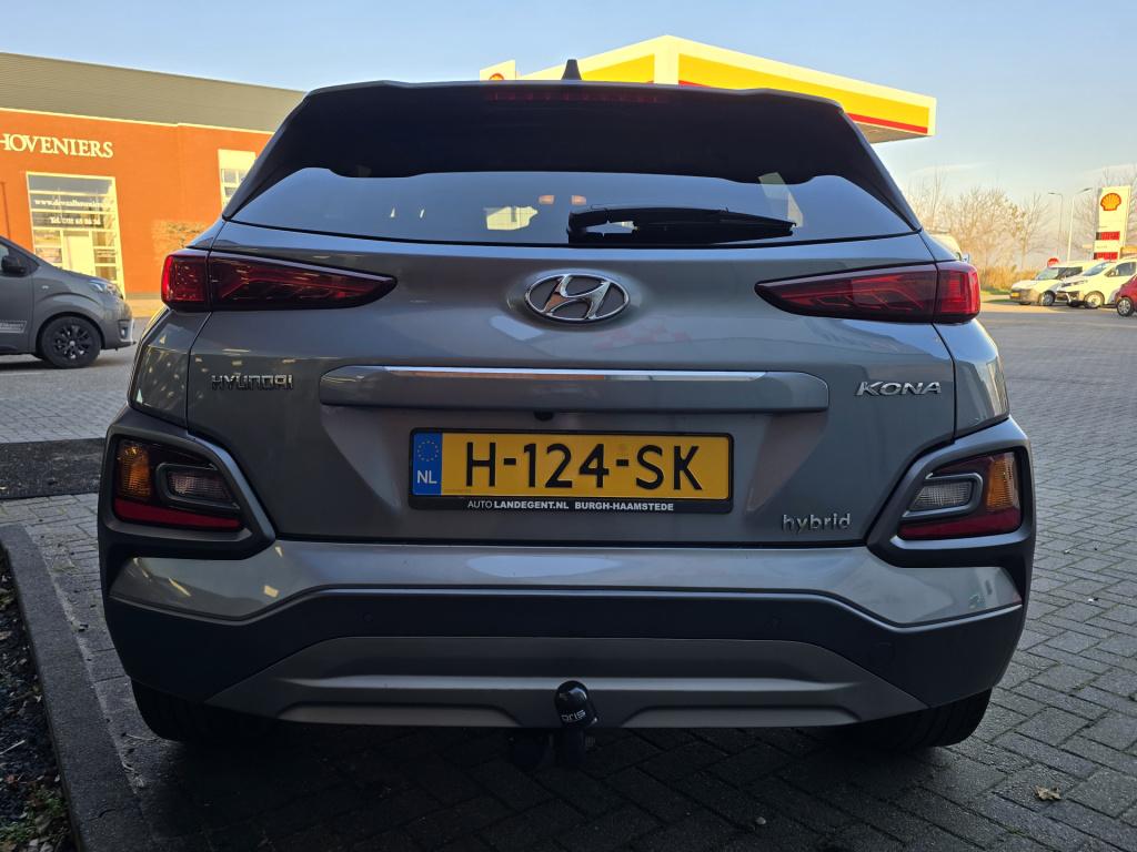 Hyundai Kona 1.6 gdi hev premium | lederen bekleding | stoel/stuur verwarmi