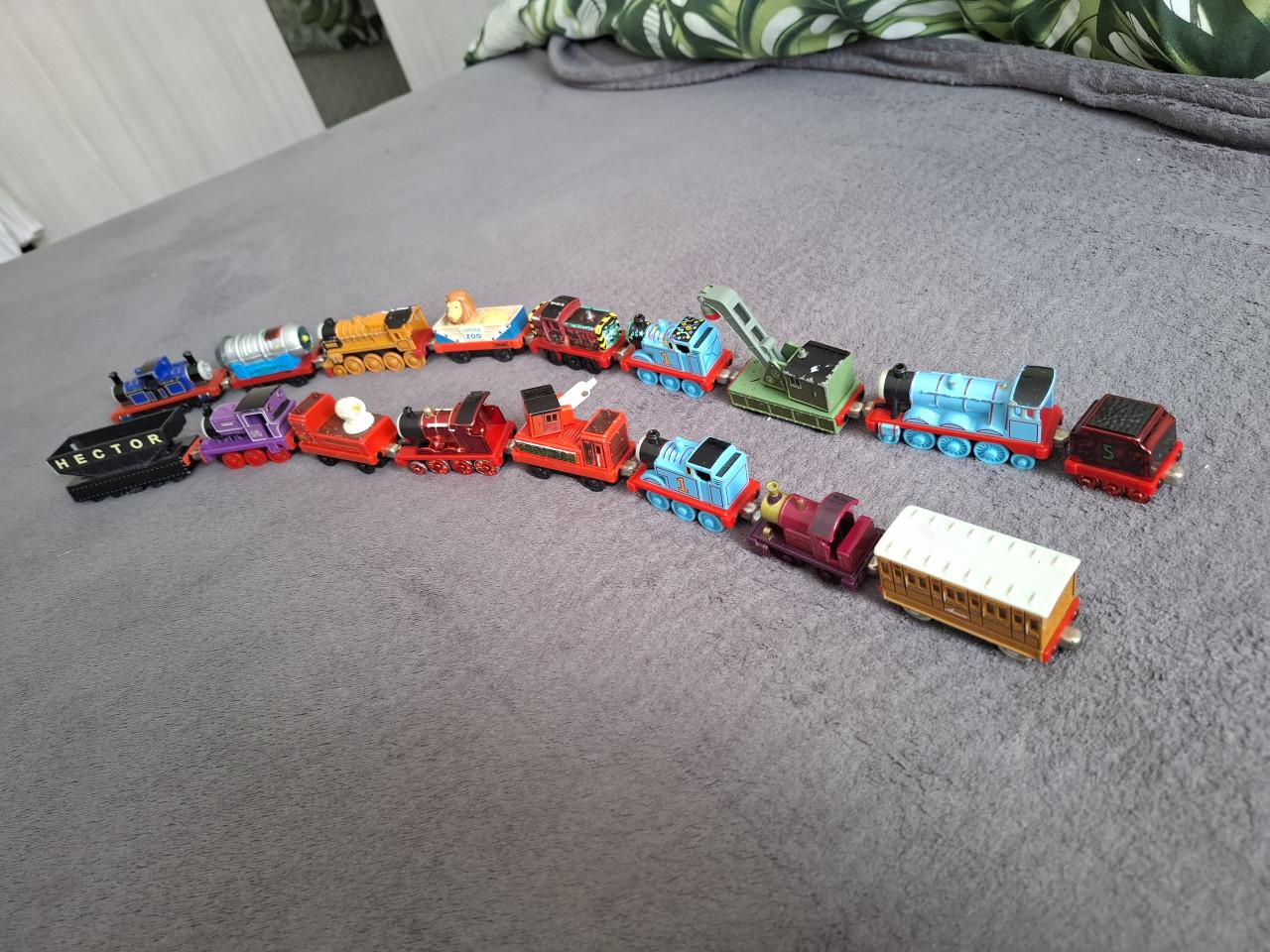 Oude magneet Thomas & Friends de treintjes