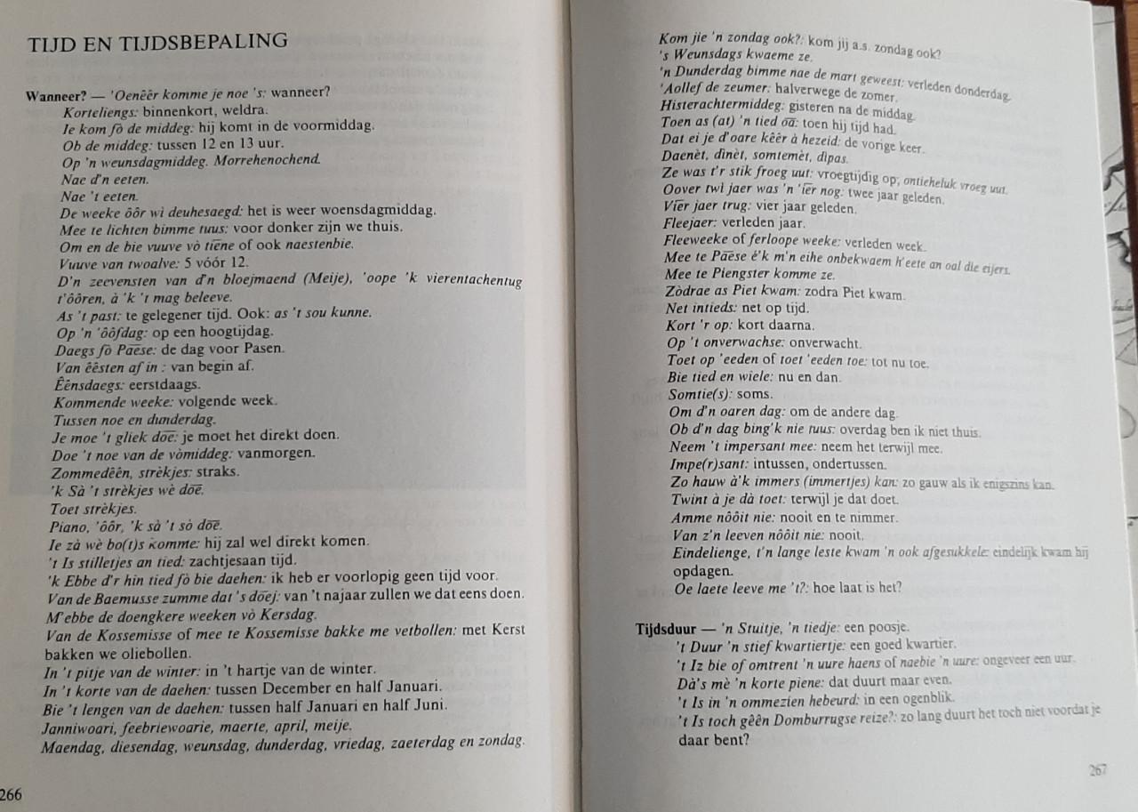 Dialect op Walcheren, door E.J. van den Broecke-de Man en A. Francke