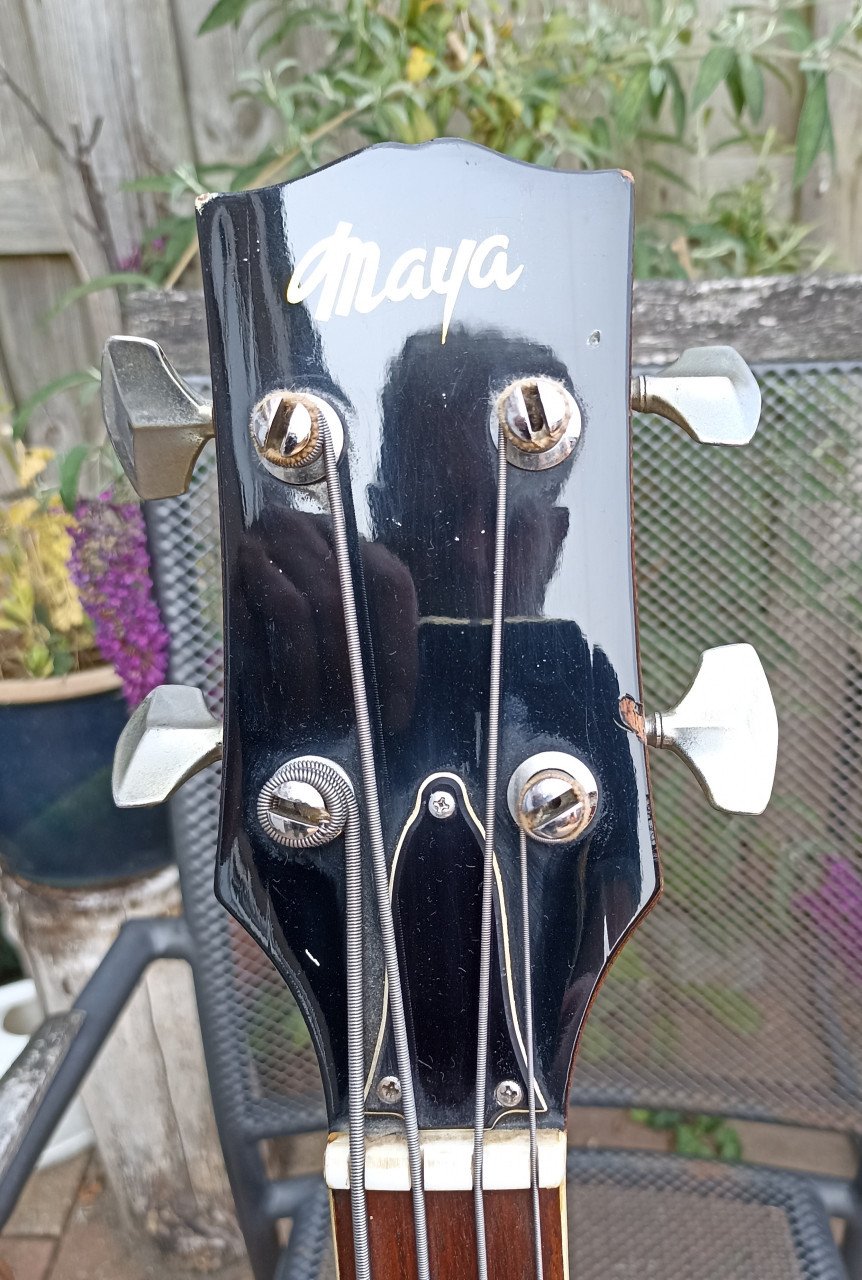 Maya basgitaar vintage