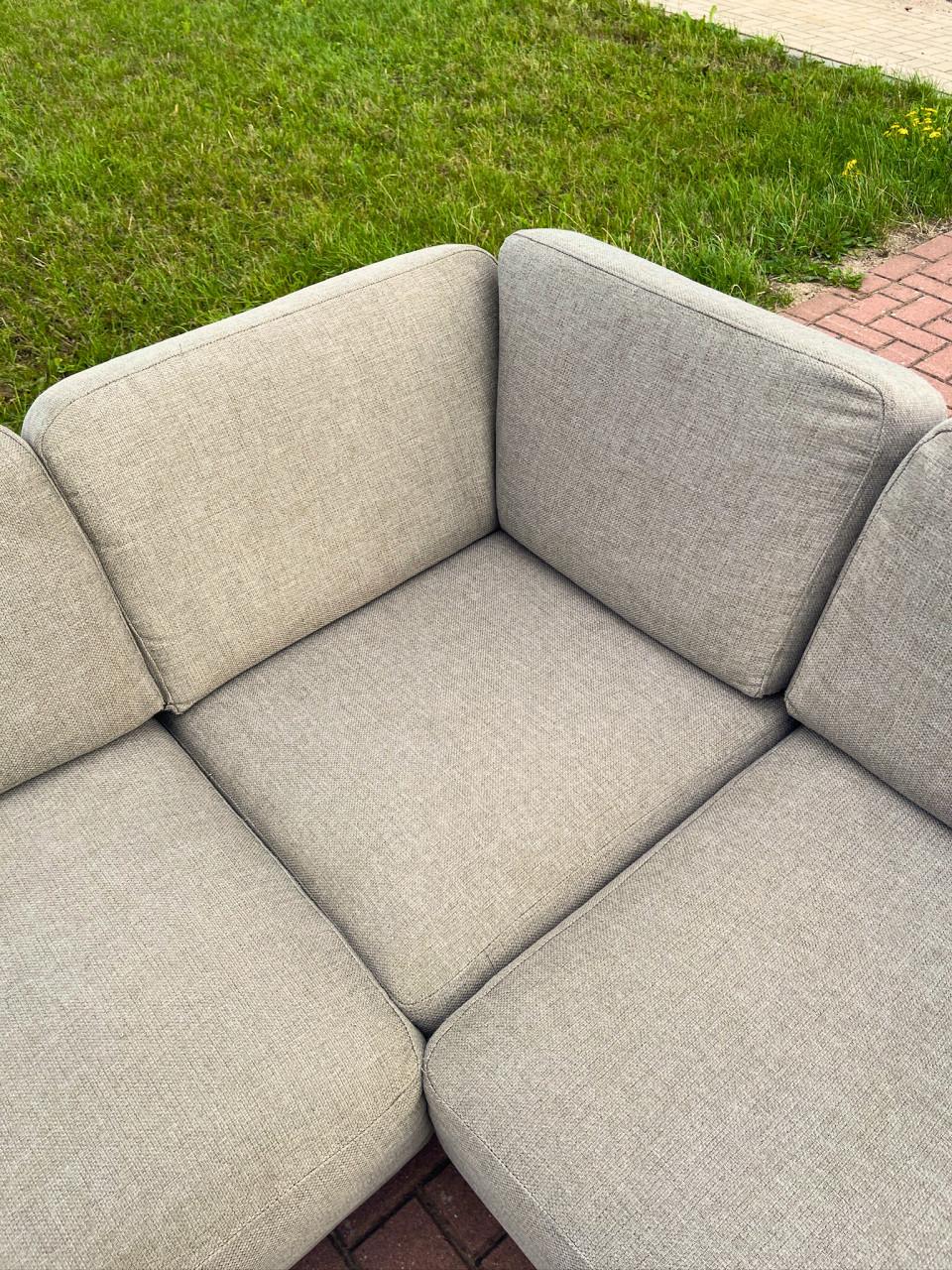 GRATIS LEVERING HEEL NL Montel U-vormige Stoffen Hoekbank