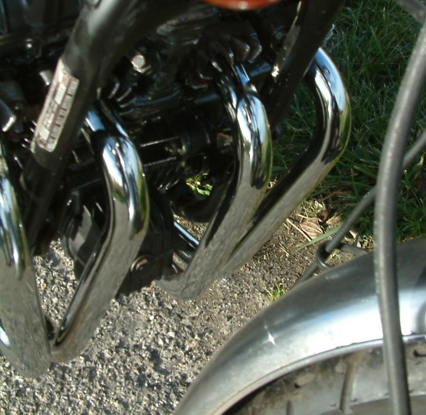 Goede nette motor een ouder type motor Honda CB750K 1981  60000KM