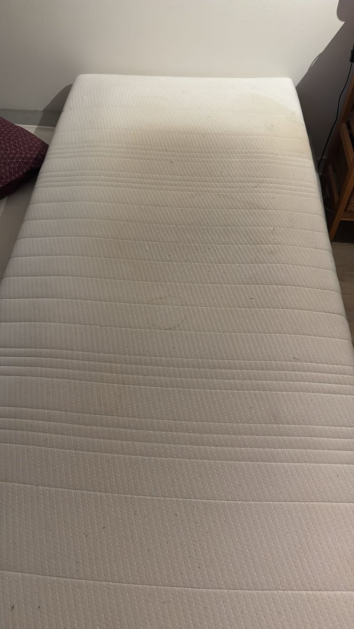 1-pers (90x200) bed - bedframe + lattenbodem + matras