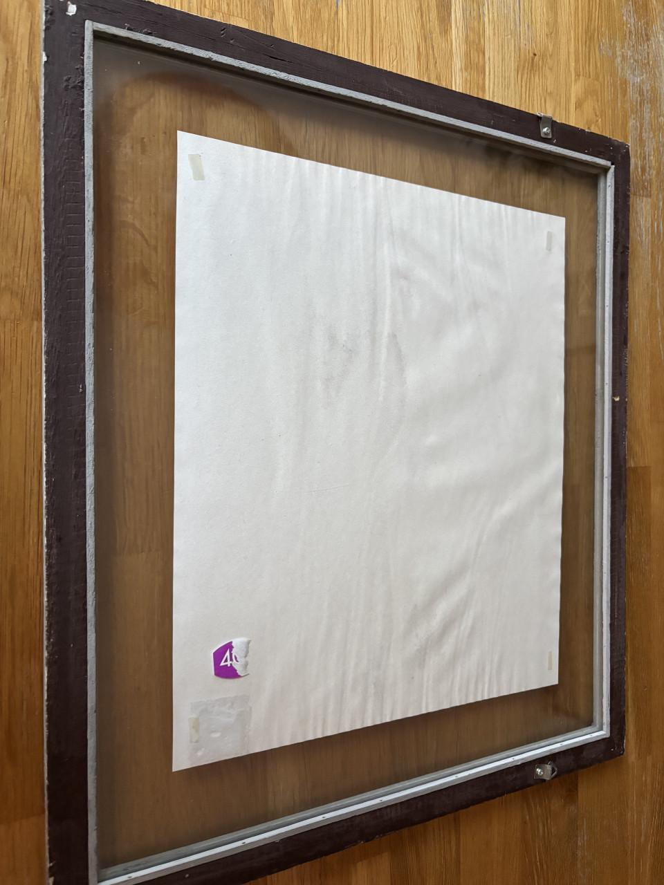 Decoratieve Historische Landkaart in Brocante Lijst – Unieke Zoldervondst!