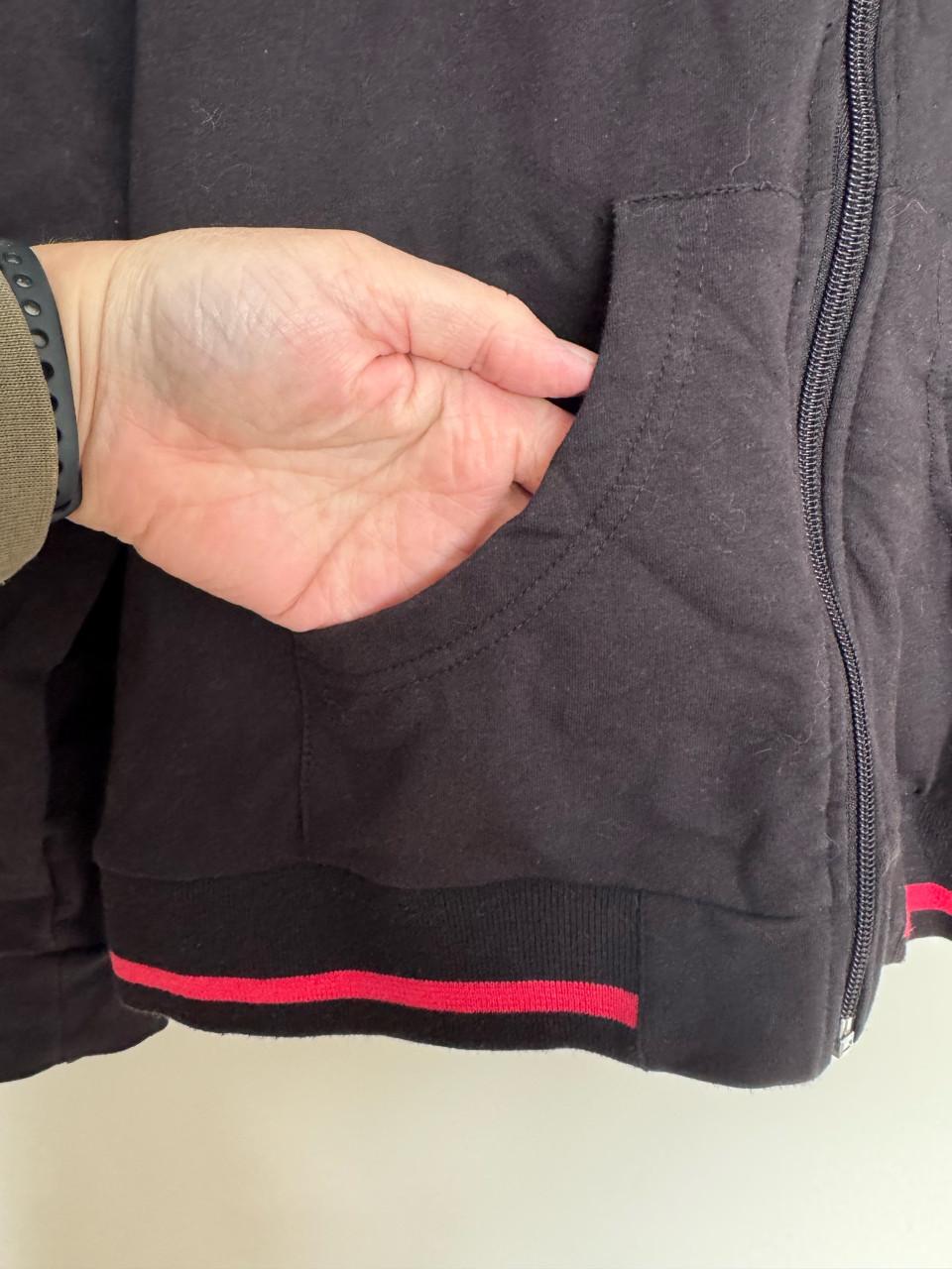 Zwarte Leontien dames Hoodie - Maat XL