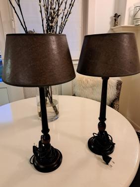 2 Lampen  tafelmodel