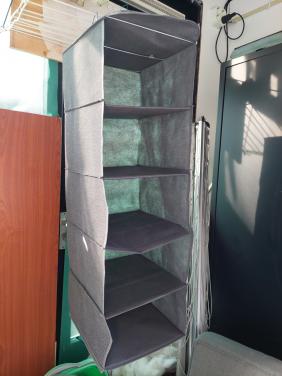 Schoenen organizer voor b v op de camping