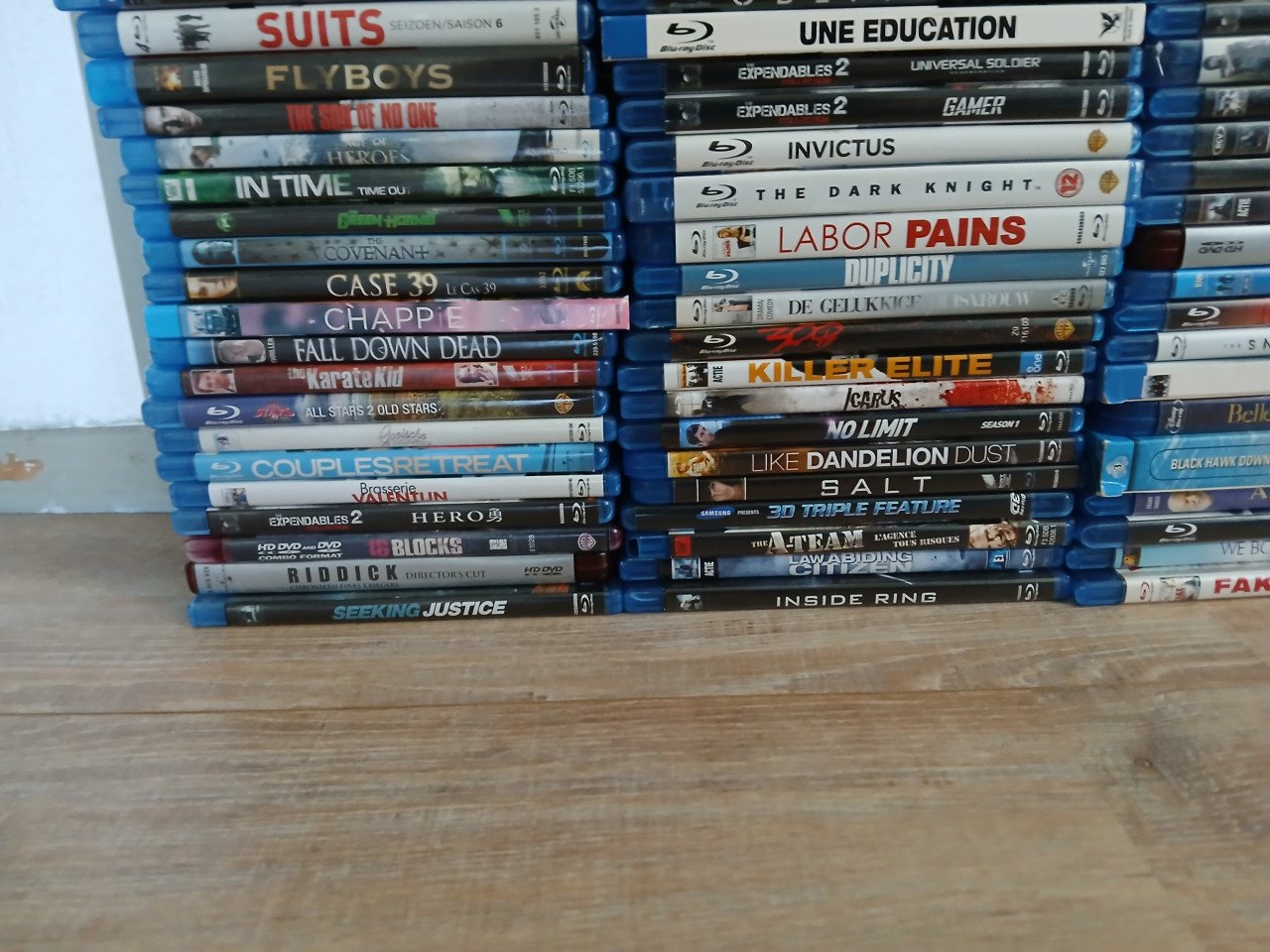 Blu ray partij 186 stuks