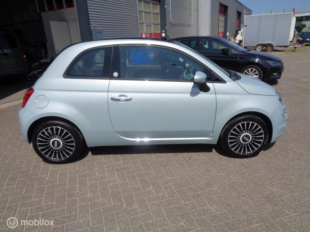 Fiat 500 C 1.0 hybrid launch edition/airco/16''lm velgen/half leer/1st eig/