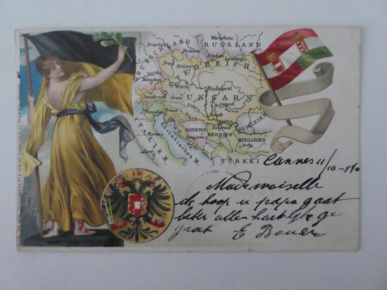 Briefkaart, Carte Postale, 1900, Cannes, Raphael Tuck & Fils